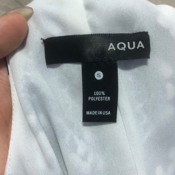 Aqua Multicolor Reptile Print Dress 100% Polyester Size Small USA - Picture 5 of 5